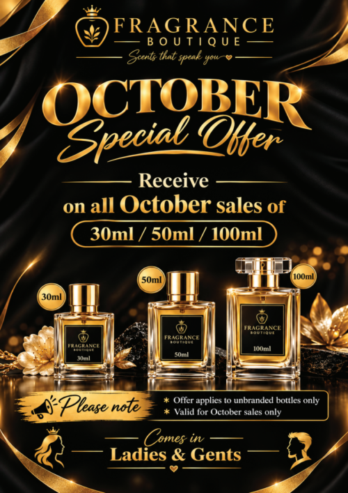 October Special Offer - 2x 100ml Ladies